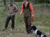 Härligt med ett par grabbar som funderar på att skaffa stående hundar  och ville följa med och kolla på fälten...